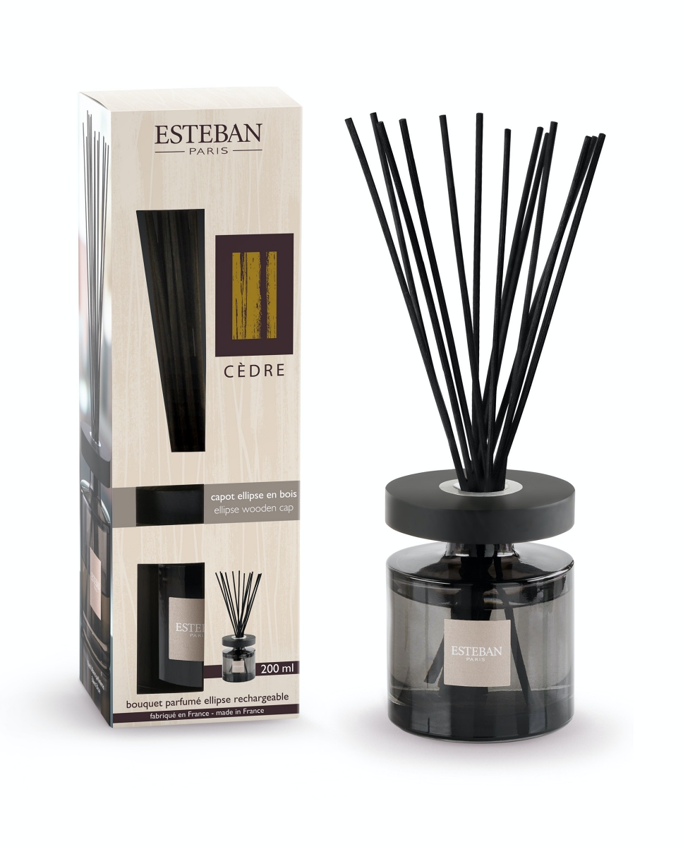 Levně Esteban Paris Parfums CLASSIC – CEDAR TYČINKOVÝ DIFUZÉR 200 ml 200 ml