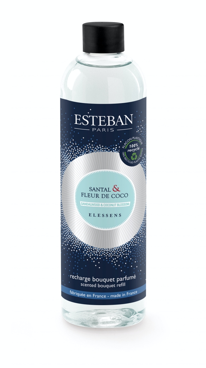 Esteban Paris Parfums ELESSENS – SANDALWOOD & COCONUT BLOSSOM NÁPLŇ DO DIFUZÉRU 250 ml 250 ml