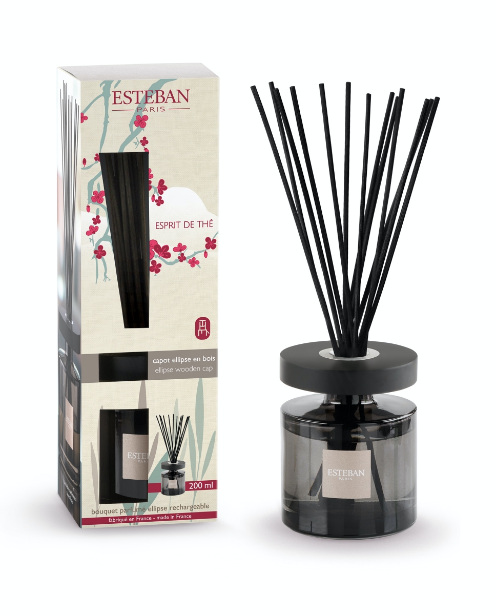 Levně Esteban Paris Parfums CLASSIC – ESPRIT DE THÉ TYČINKOVÝ DIFUZÉR 200 ml 200 ml