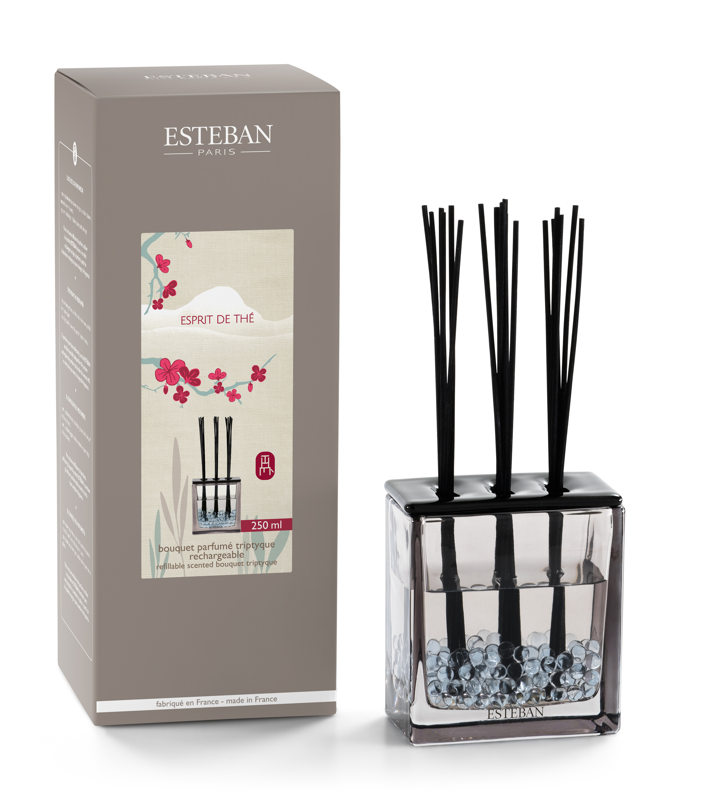 Esteban Paris Parfums Classic – ESPRIT DE THÉ TYČINKOVÝ DIFUZÉR 250 ml 250 ml