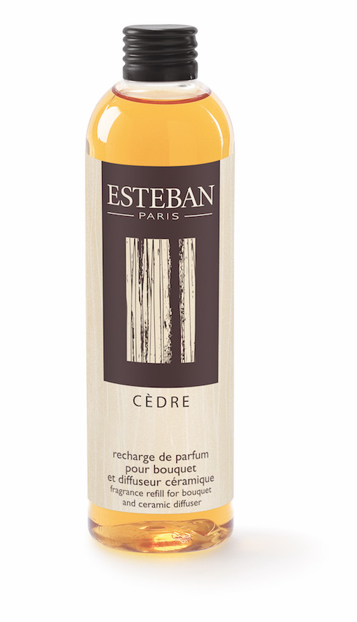 Levně Esteban Paris Parfums CLASSIC – CEDAR NÁPLŇ DO DIFUZÉRU 250 ml 250 ml