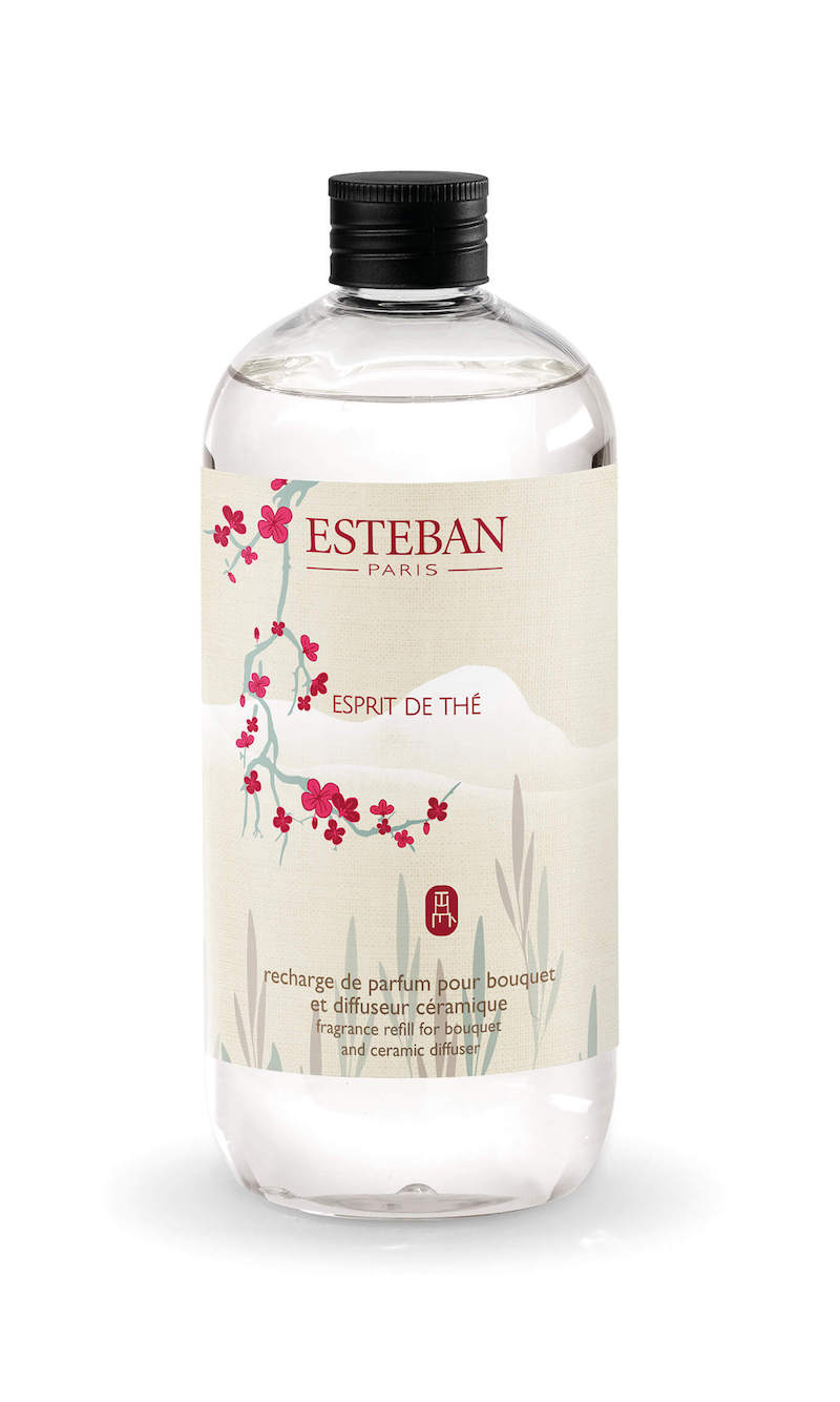 Levně Esteban Paris Parfums CLASSIC – ESPRIT DE THÉ NÁPLŇ DO DIFUZÉRU 500 ml 500 ml