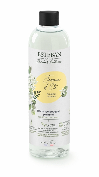 Levně Esteban Paris Parfums NATURE – SUMMER JASMINE NÁPLŇ DO DIFUZÉRU 250 ml 250 ml