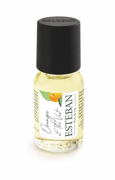 Levně Esteban Paris Parfums NATURE – ORANGE AND GREEN TEA AROMA OLEJ 15 ml 15 ml