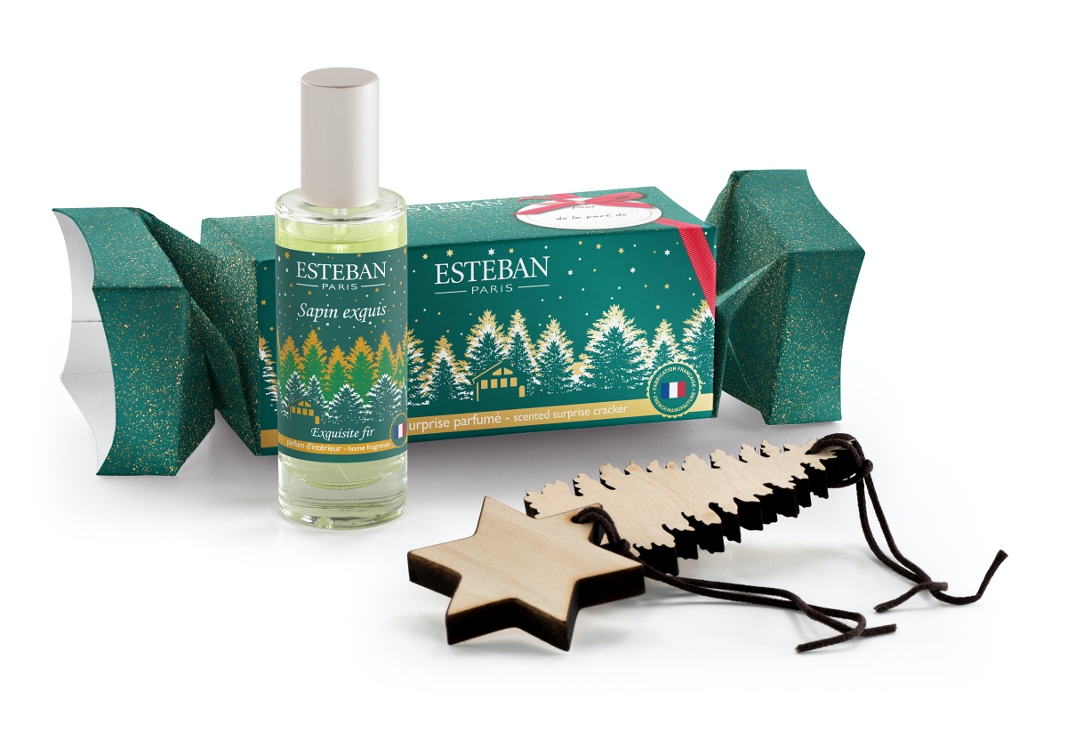 Esteban Paris Parfums ESTEBAN - DÁREČEK (sprej a přívěsek) - VÁNOČNÍ EDICE - exquisite fir 50 ml