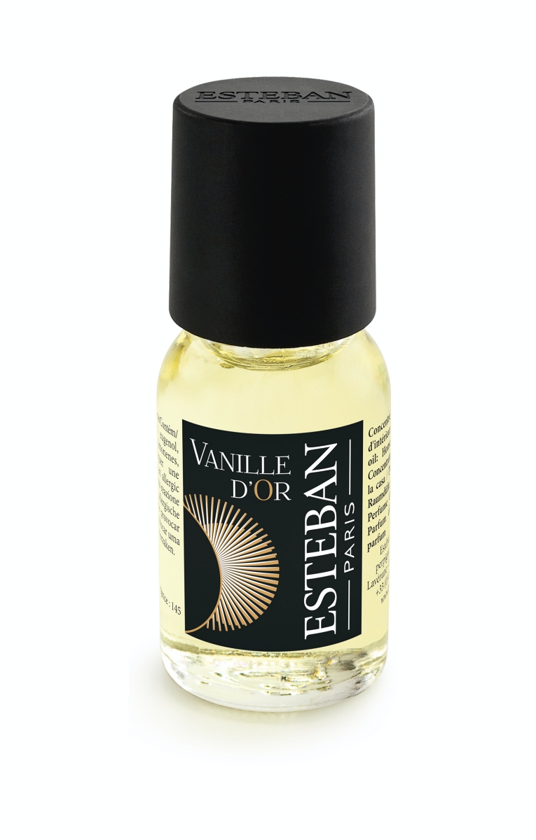 Levně Esteban Paris Parfums ESTEBAN - aroma olej 15 ML - MOKA - vanille d´or 15 ml