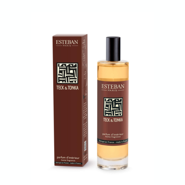 Levně Esteban Paris Parfums CLASSIC – TECK & TONKA BYTOVÝ SPREJ  75 ml 75 ml