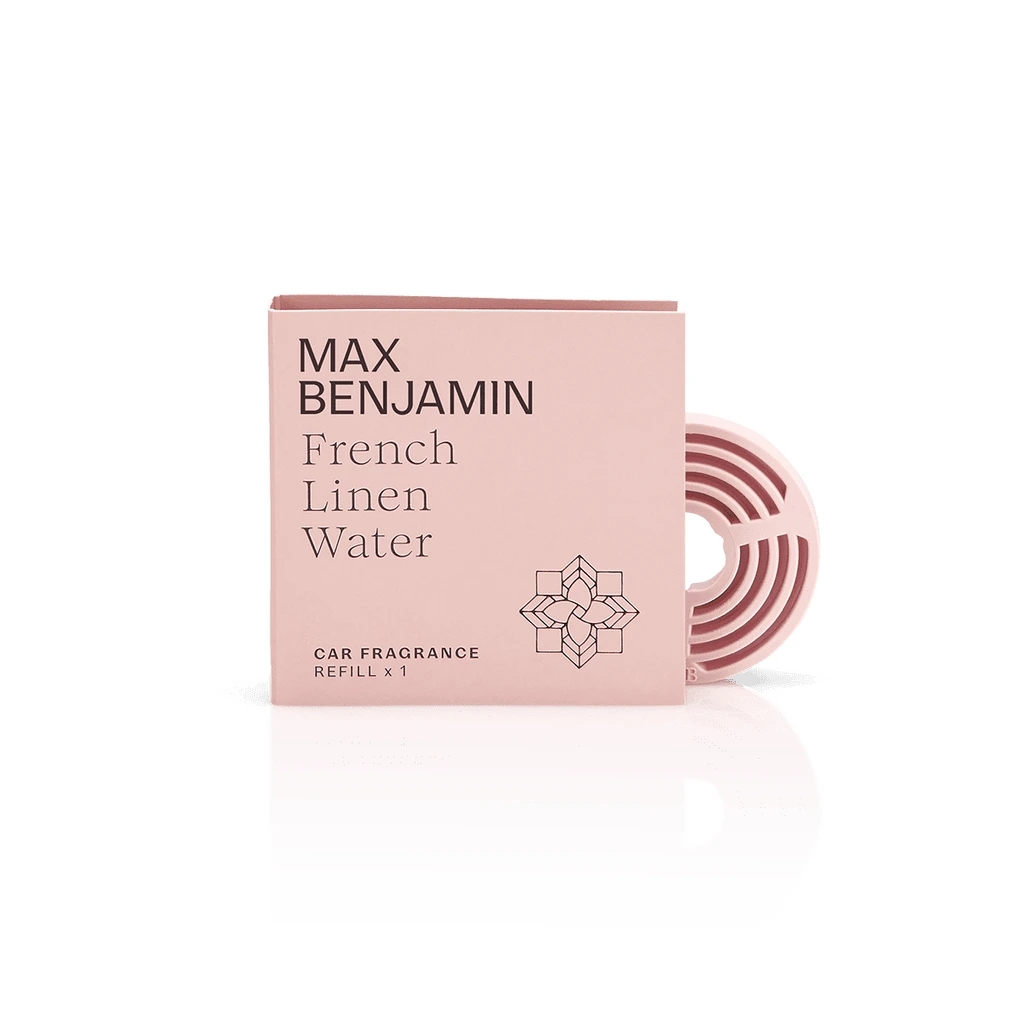 Levně Max Benjamin MAX BENJAMIN - NÁPLŇ DO VŮNĚ DO AUTA - French Linen Water