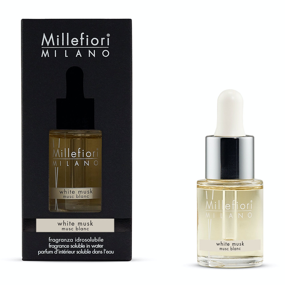 Levně Millefiori Milano NATURAL – WHITE MUSK AROMA OLEJ 15 ml 15 ml