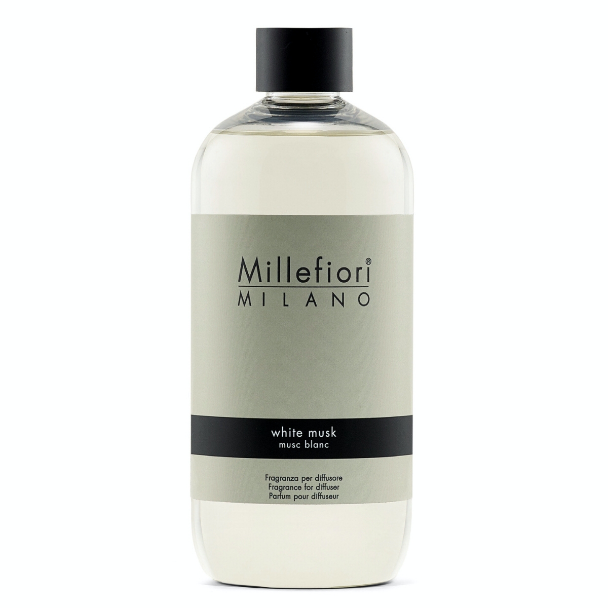 Levně Millefiori Milano NATURAL – WHITE MUSK NÁPLŇ DO DIFUZÉRU 500 ml 500 ml