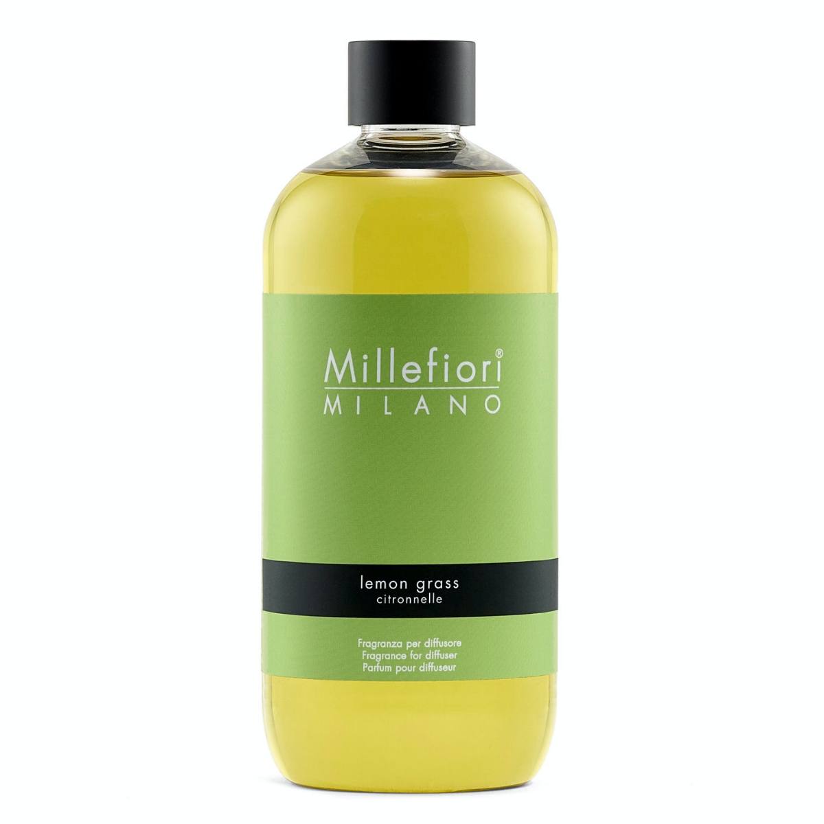 Levně Millefiori Milano NATURAL – LEMONGRASS NÁPLŇ DO DIFUZÉRU 500 ml 500 ml