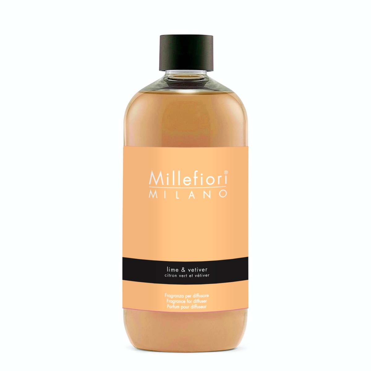 Levně Millefiori Milano NATURAL – LIME & VETIVER NÁPLŇ DO DIFUZÉRU 250 ml 250 ml
