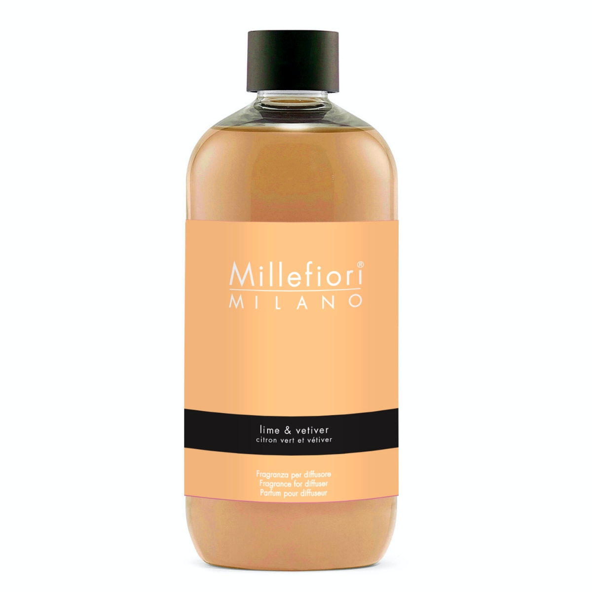 Millefiori Milano NATURAL – LIME & VETIVER NÁPLŇ DO DIFUZÉRU 500 ml 500 ml