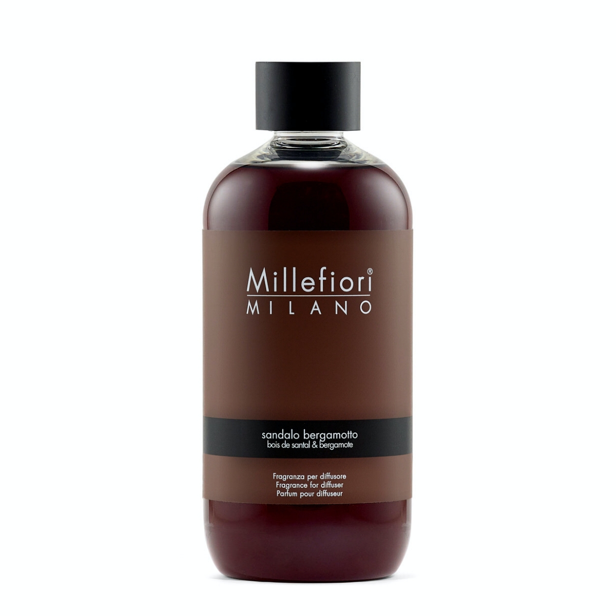 Millefiori Milano NATURAL – SANDAL & BERGAMOT NÁPLŇ DO DIFUZÉRU 250 ml 250 ml