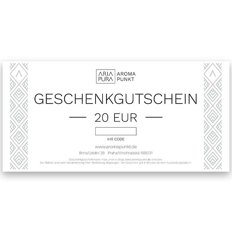 DÁRKOVÝ POUKAZ 20 EUR Německo - elektronický poukaz