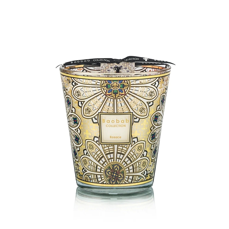 BAOBAB SVÍČKA ROSACE 16 CM (1 KG) - rosace