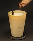 CERERIA MOLLA - Premium - svíčka 3XL - Black Orchid & Lily - 7kg - černá