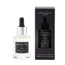CERERIA MOLLA - Premium - aroma olej - Bulgarian Rose & Oud - 30ml - černá