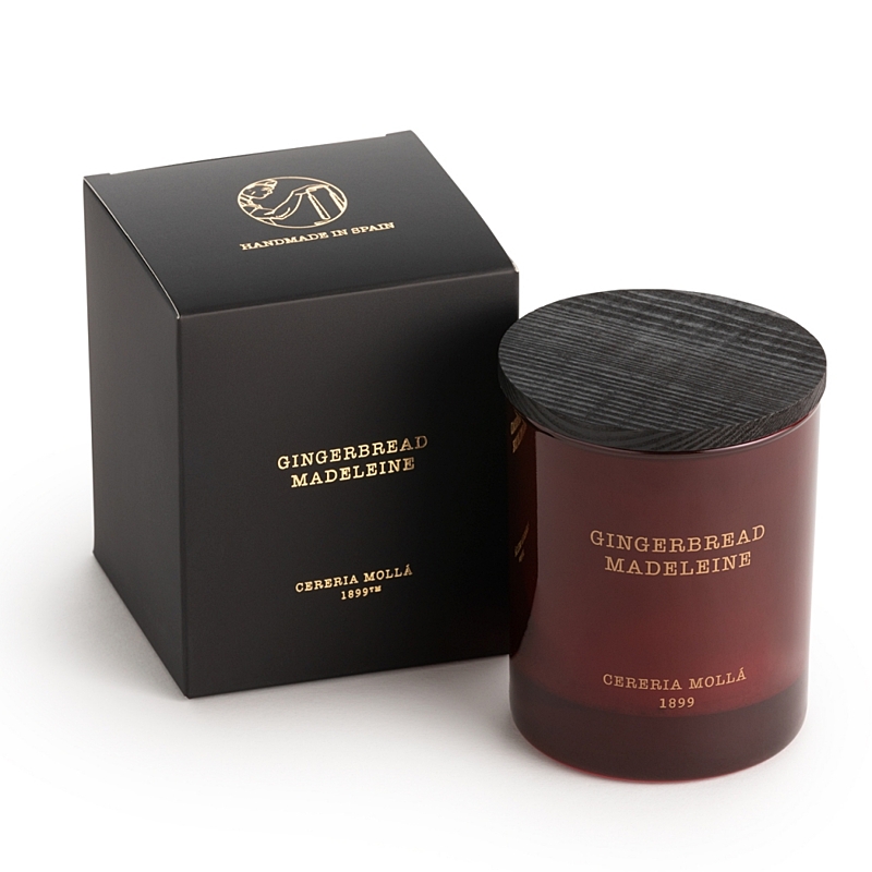 CERERIA MOLLA - Christmas edition - svíčka - Gingerbread madeleine - 230g