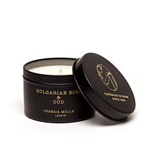 product CERERIA MOLLA - Premium - svíčka - Bulgarian Rose & Oud - 90g - černá 
