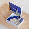 COTE BOUGIE - GIFT SET - keramická destička + sprej 4ml - mandarine majorelle