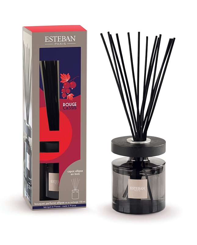 Esteban Paris Parfums CLASSIC – ROUGE CASSIS TYČINKOVÝ DIFUZÉR 150 ml