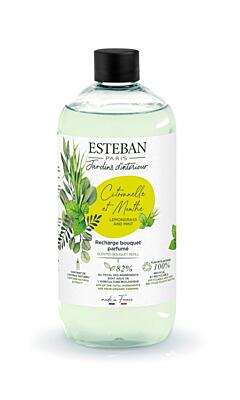 Esteban Paris Parfums NATURE – LEMONGRASS & MINT NÁPLŇ DO DIFUZÉRU 500 ml