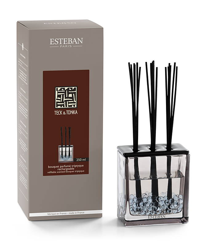 Esteban Paris Parfums Classic – TECK & TONKA STÄBCHENDIFFUSER 250 ml