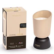 ESTEBAN - SVÍČKA 220 G - ICONIC COLOR - vanille d´or