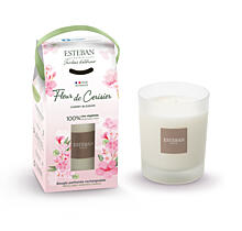 ESTEBAN - SVÍČKA TAKE AWAY 180 G - NATURE - cherry blossom