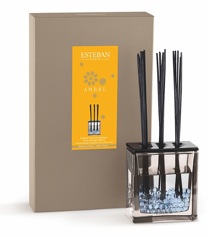 Esteban Paris Parfums CLASSIC – AMBER TYČINKOVÝ DIFUZÉR 250 ml