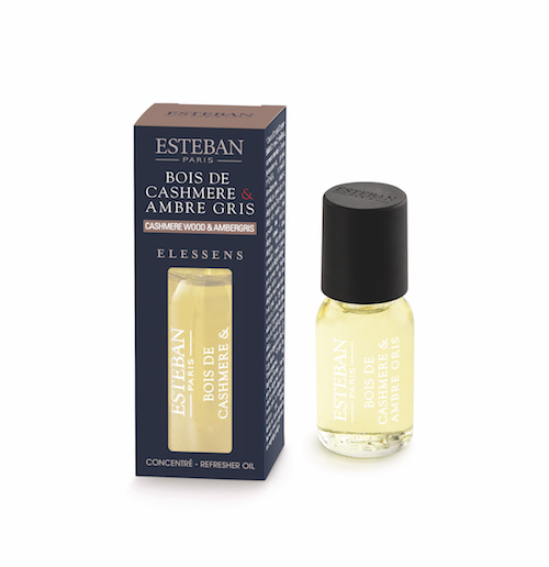 Esteban Paris Parfums ELESSENS – CASHMERE WOOD & AMBERGRIS ARÓMA OLEJ 15 ml