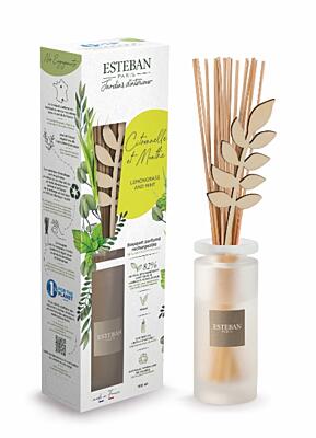 Esteban Paris Parfums NATURE – LEMONGRASS & MINT TYČINKOVÝ DIFUZÉR 100 ml