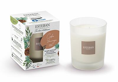 Esteban Paris Parfums NATURE –  WILD CEDAR DUFTKERZE  180 g