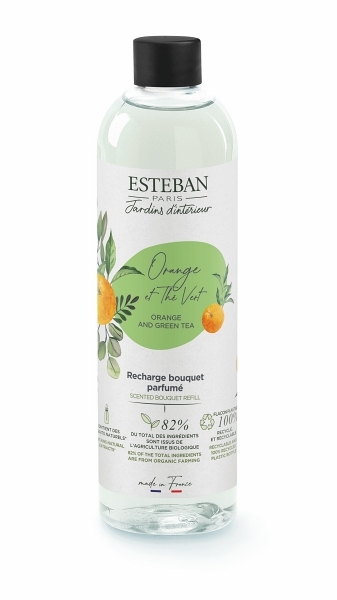 Esteban Paris Parfums NATURE – ORANGE AND GREEN TEA DIFFUSER-FÜLLUNG 250 ml