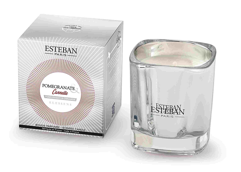 Esteban Paris Parfums ELESSENS – POMEGRANATE & CINNAMON VONNÁ SVIEČKA  170 g