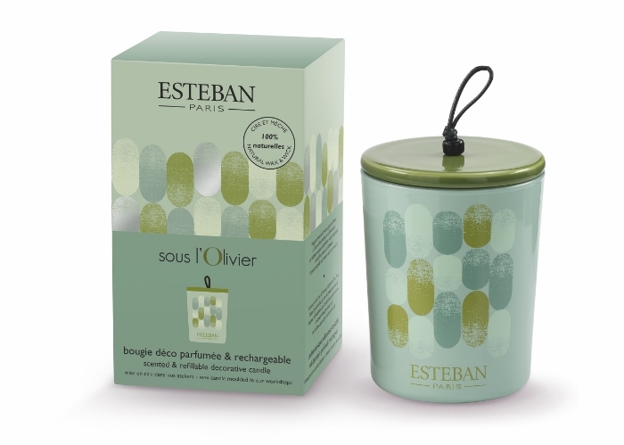 Esteban Paris Parfums CLASSIC – UNDER THE OLIVE TREE VONNÁ SVIEČKA  170 g
