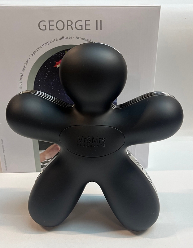 II.ŠANCE - GEORGE II SPEAKER - SOFT TOUCH - černý - zlevněné