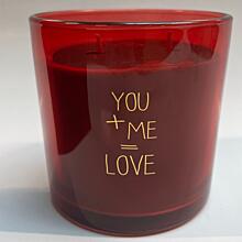 II.ŠANCE - DO - MF - SVÍČKA - YOU + ME = LOVE - unconditional - zlevněné