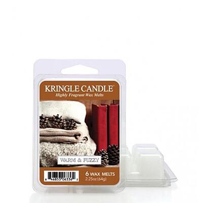 KRINGLE CANDLE, DUFTWACHSE - WARM&FUZZY, 64 G