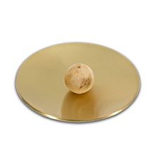 product MAHO - STOJÁNEK - HOSEKI MARI - Yellow Jade 