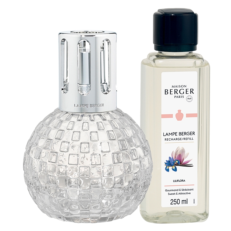 KATALYTICKÁ LAMPA - DISCO - MAISON BERGER - transparentní + liliflora 250 ml