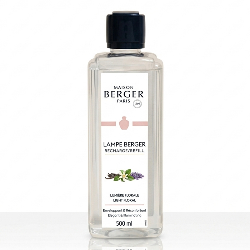 NÁPLŇ DO KAT. LAMPY 500 ML - MAISON BERGER - light floral - světlo květin