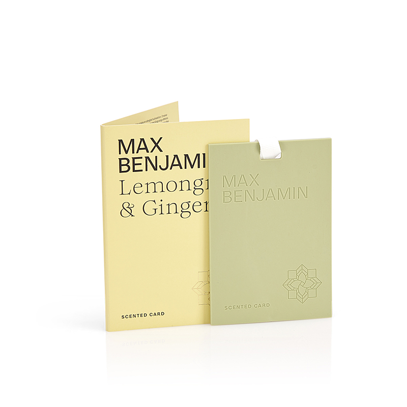 MAX BENJAMIN - VONNÁ KARTA - Lemongrass and Ginger