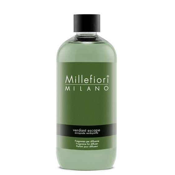 MILLEFIORI - NÁPLŇ DO DIFUZÉRU 500 ML - NATURAL - verdant escape