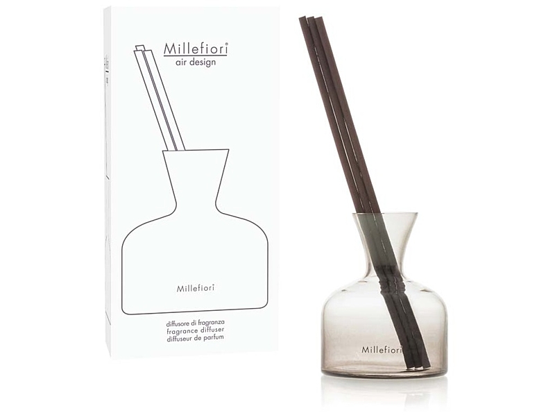 Dizajnový tyčinkový difuzér Millefiori – Vase béžový, 250 ml