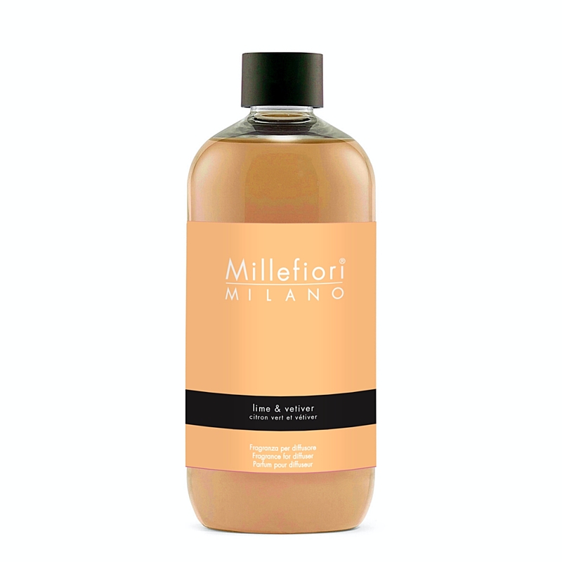 Millefiori Milano NATURAL – LIME & VETIVER DIFFÚZOR UTÁNTÖLTŐ 250 ml