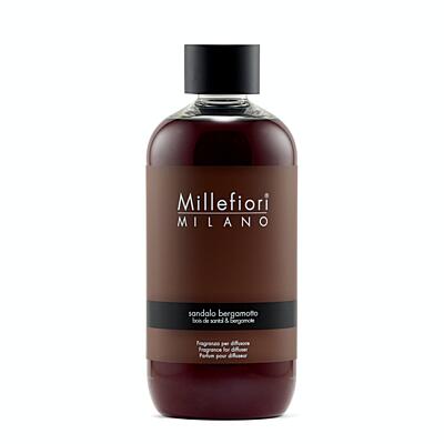 Millefiori Milano NATURAL – SANDAL & BERGAMOT NÁPLŇ DO DIFUZÉRU 250 ml