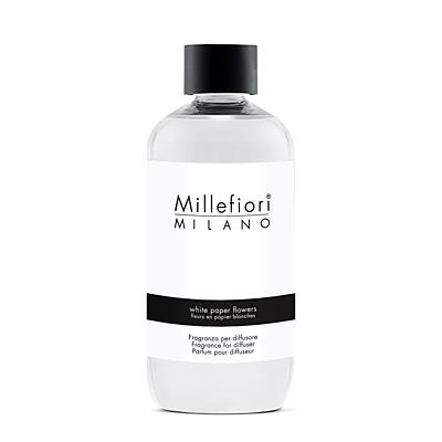 Millefiori Milano NATURAL – WHITE PAPER FLOWER NÁPLŇ DO DIFUZÉRU 250 ml