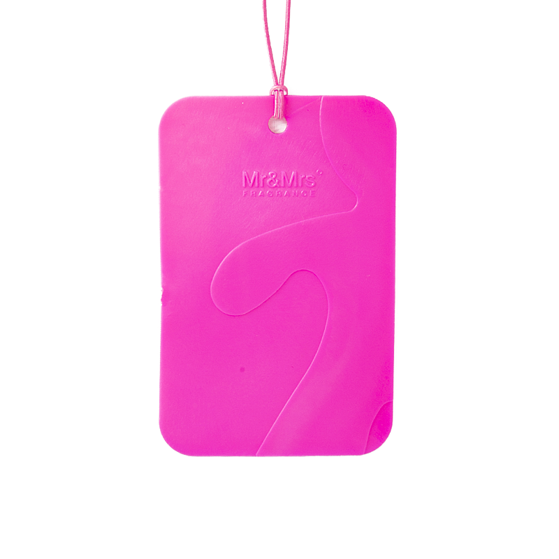 CESARE - vonná karta - růžová - citrus & musk